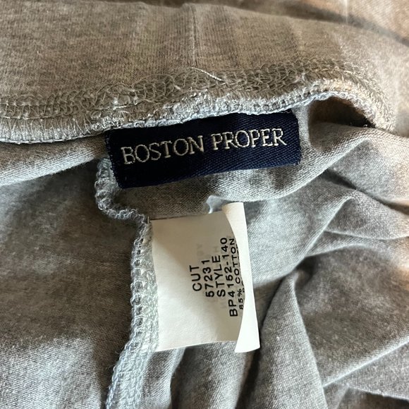BOSTON PROPER SKINNY LOW RISE CROPPED YOGA PANTS SIZE M - Picture 4 of 5